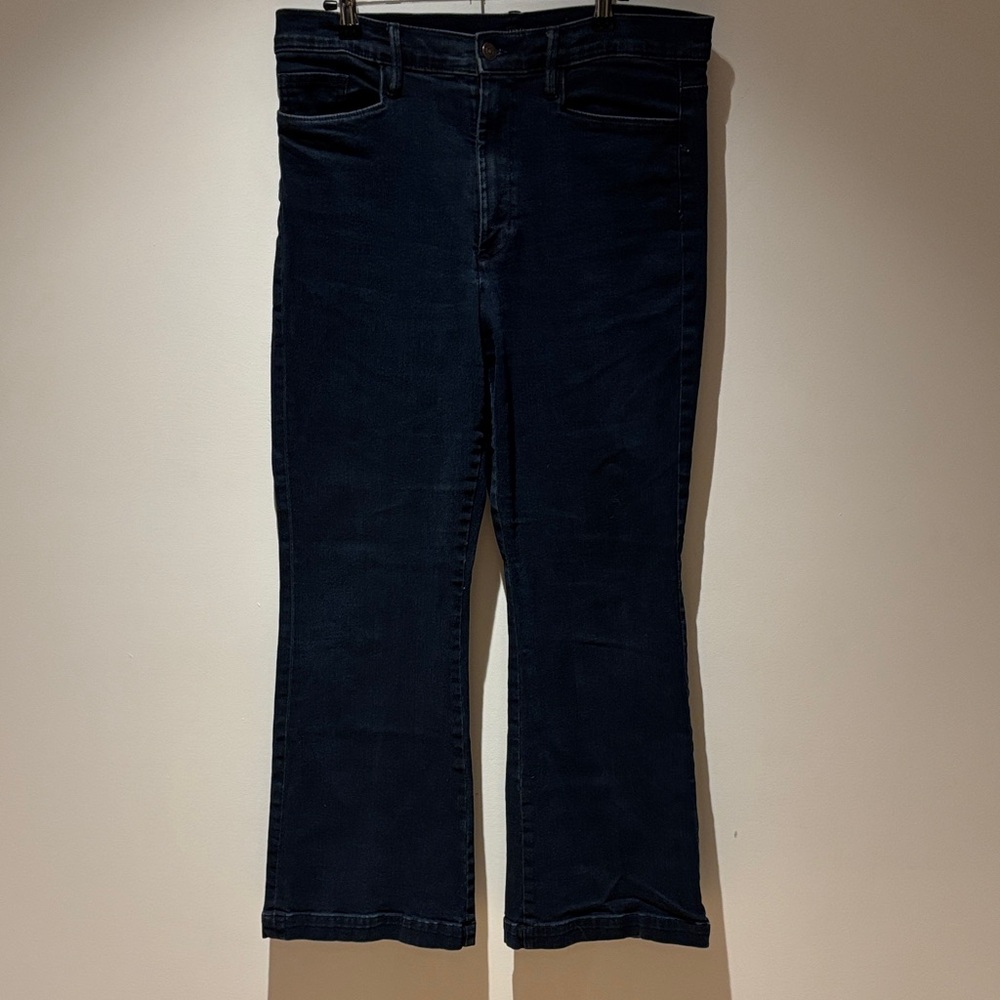 Ann Taylor Women’s Bootcut Jeans in Dark Blue